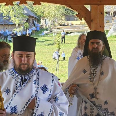 Praznicul Adormirii Maicii Domnului la Mănăstirea Dragomirești, Maramureș, 2024