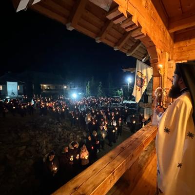 Învierea Domnului, Sfintele Paști, la Mănăstirea Dragomirești, 16 Aprilie 2023